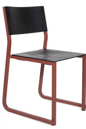 Popolare Sedia in alluminio con gambe a slitta GT01