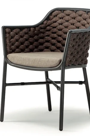 Poltroncina impilabile con cuscino Panama P A Buon Prezzo