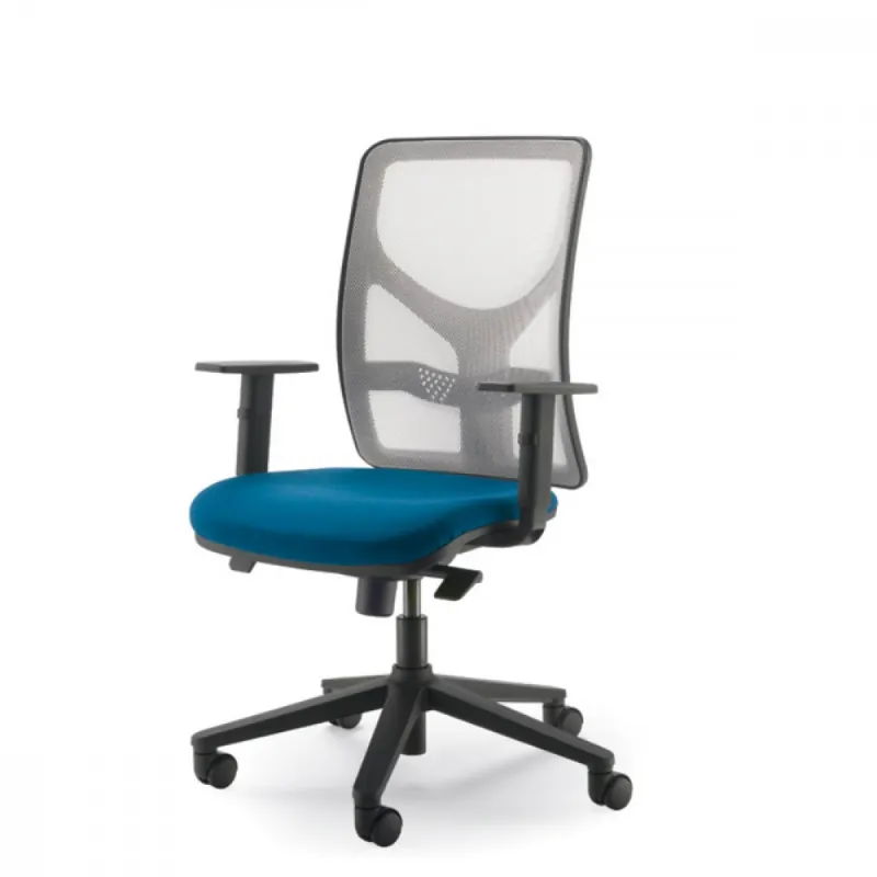 Offerta Speciale Sedia ufficio schienale in rete e supporto lombare Y 351