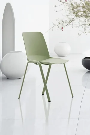 Sedia impilabile in plastica e metallo made in Italy Vip Offerta Speciale