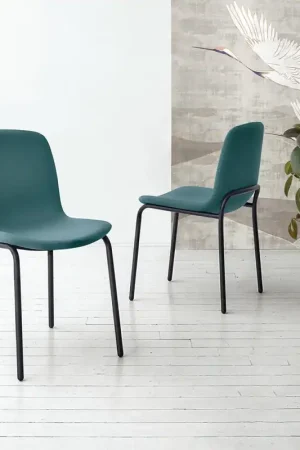 Miglior Prezzo Sedia imbottita in tessuto stile moderno Tokio