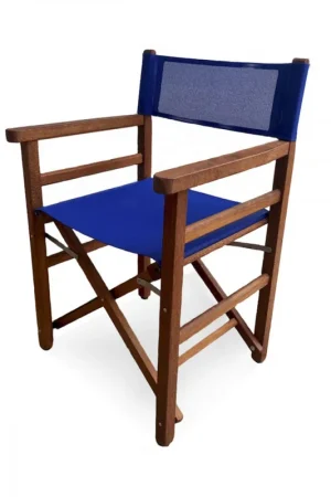 Ultima Occasione Sedia Regista in Legno per Esterno in Iroko e Inox AISI 304 Regista 151 OUT