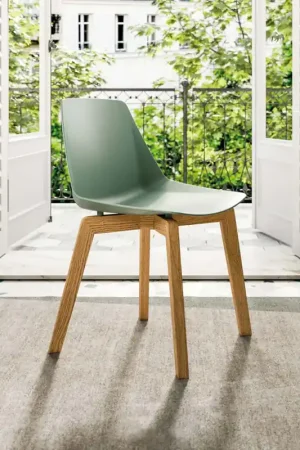 Sedia Moderna in Legno e Polipropilene Joy 2.0 Bestseller