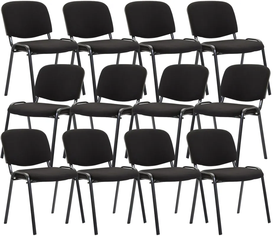 Professionale Set 12 sedie Conferenza Ken in Tessuto