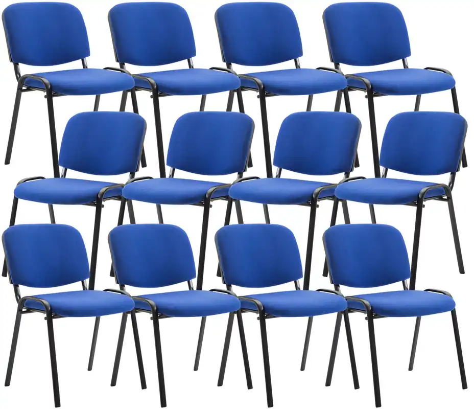 Affare Set 12 sedie Conferenza Ken in Tessuto