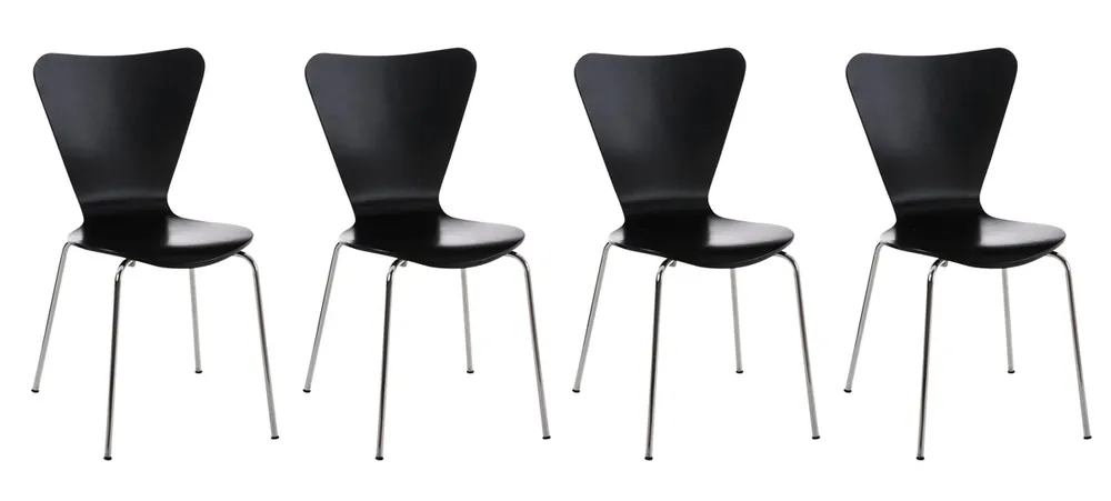 Set 4 Sedie Impilabili CALISTO Offerta