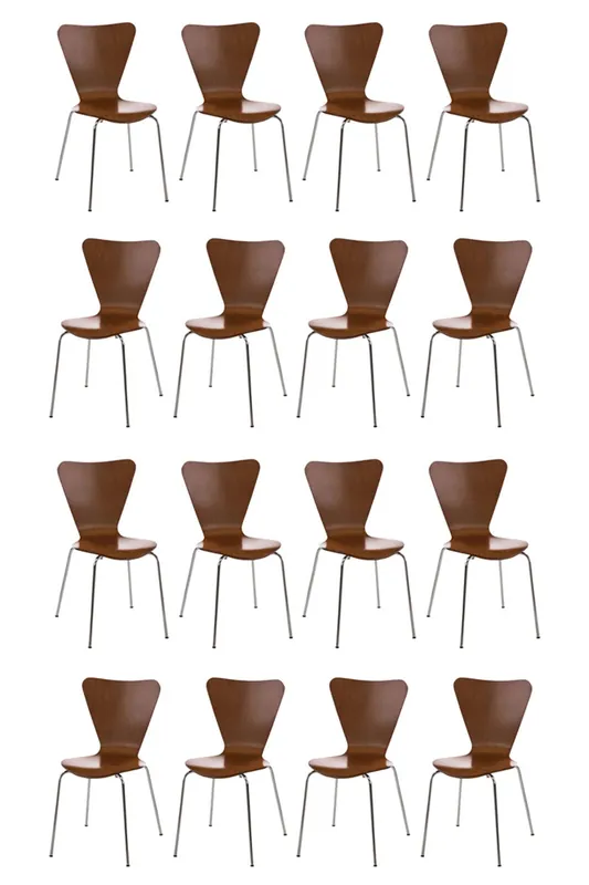 Set 16 Sedie Impilabili Calisto Super Prezzo