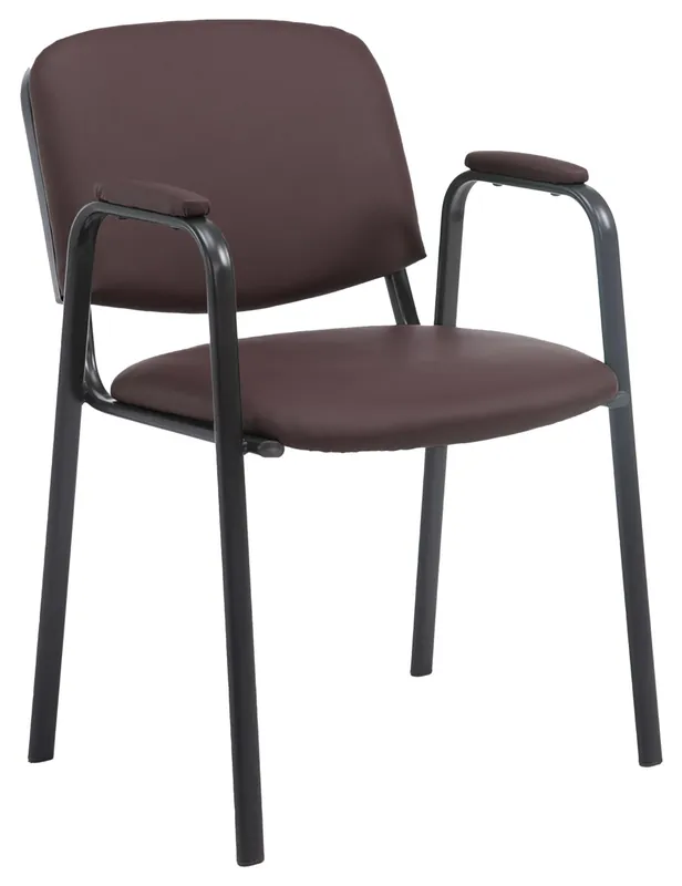 Sedia impilabile Ken Pro in ecopelle Subito Disponibile