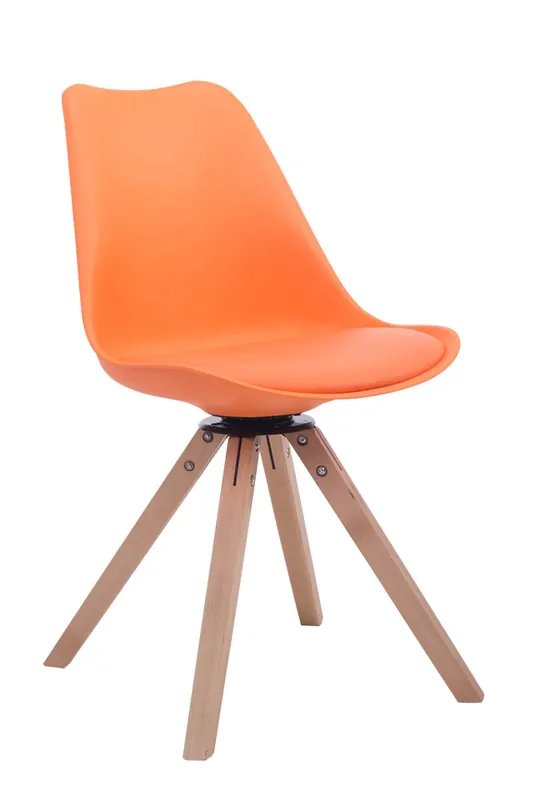 Sedia ospite Troyes Girevole Similpelle Quadrato Super Prezzo