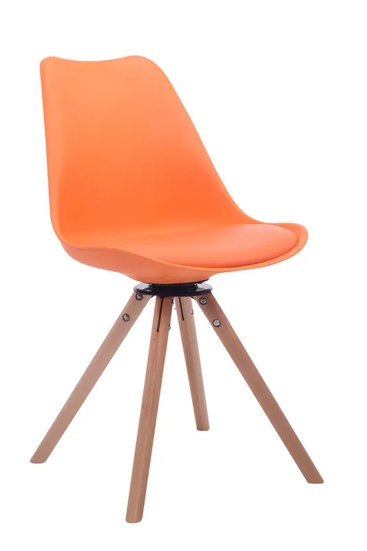 Spedizione Espresso Sedia design Troyes Girevole Similpelle Rotondo