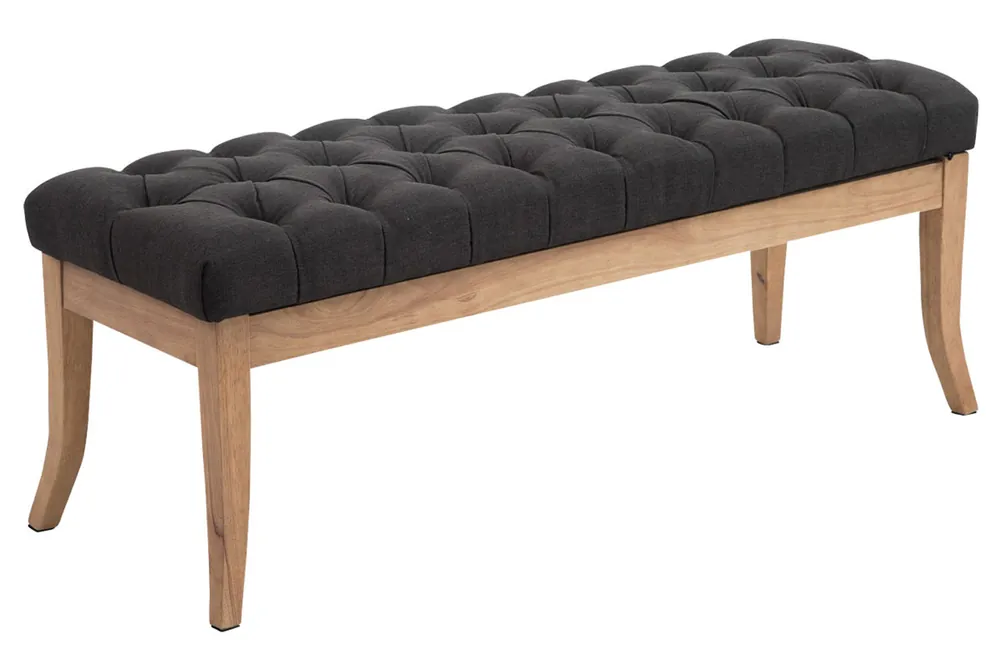Panca design RAMSES in legno chiaro antico tessuto Ultimissimo Modello