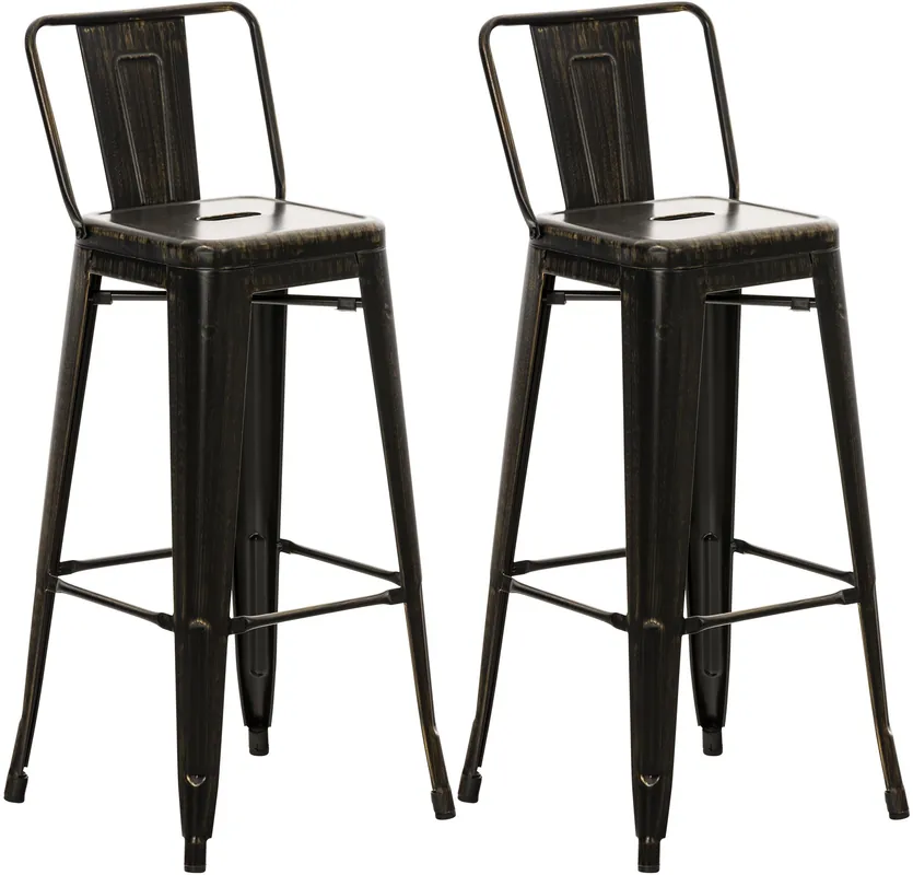 Set di 2 sgabelli da bar Mason Offerta