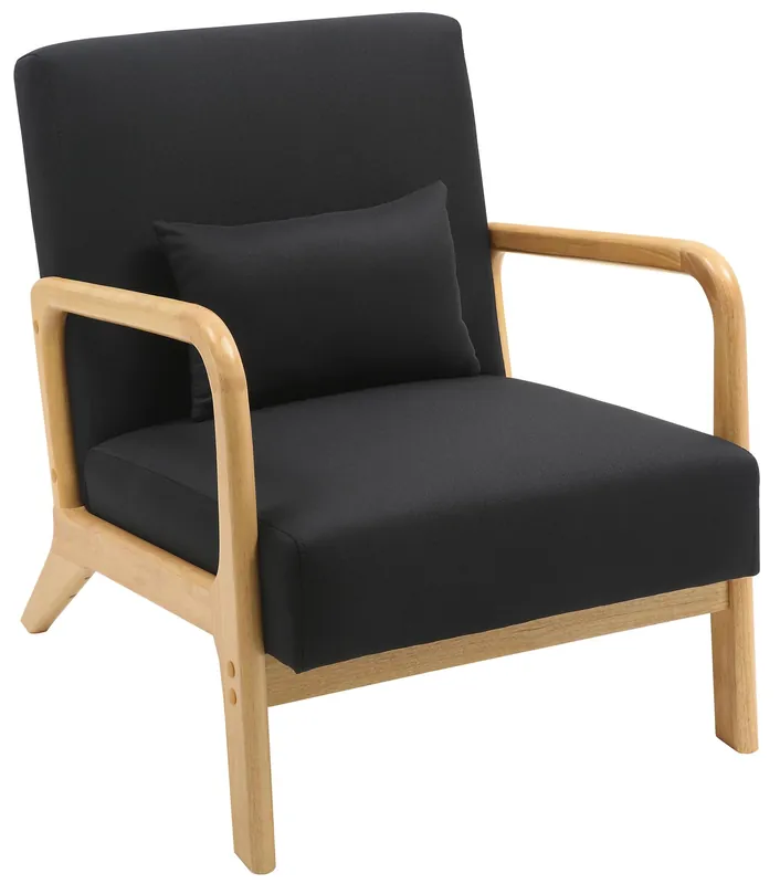 Poltrona in tessuto Hibbing Offerta Speciale