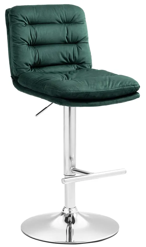 Must-Have Sgabello da bar in velluto Damar