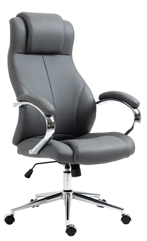Sedia da ufficio in vera pelle Salford Occasione Imperdibile