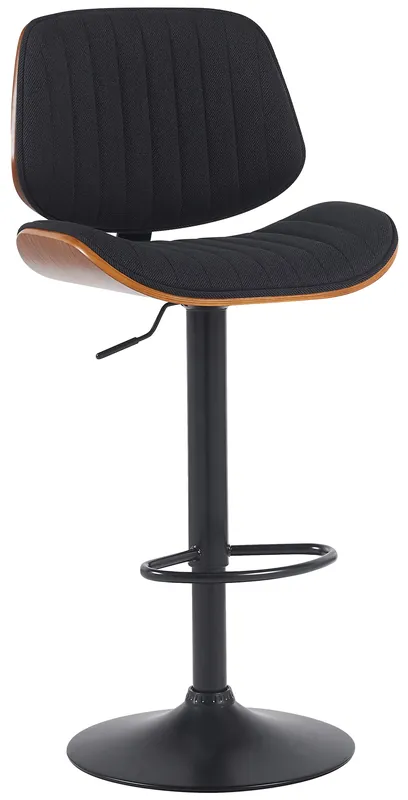 Sgabello da bar in tessuto Clawson Promozione Esclusiva