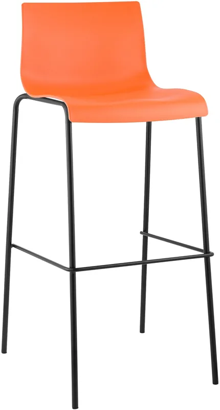 Nuovo Arrivo Sgabello da Bar Hover Plastica Struttura a 4 Gambe