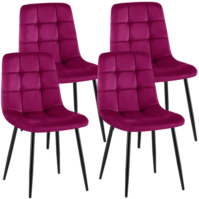Offerta Lampo Set da 4 sedie da pranzo Antibes