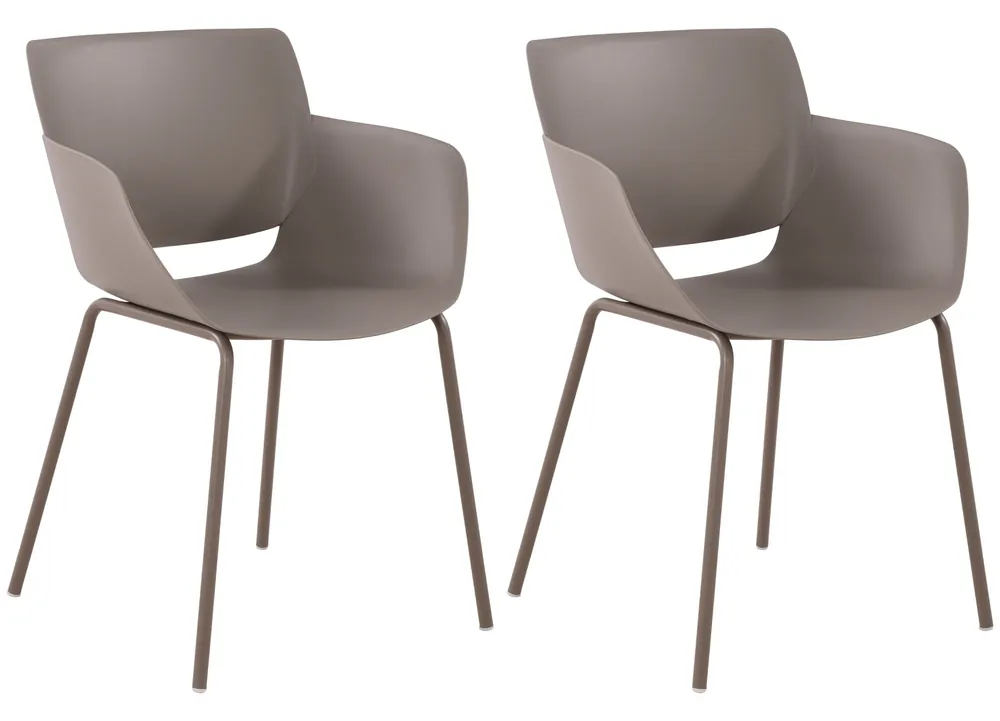 Set di 2 Sedie da Giardino Alpena Offerta