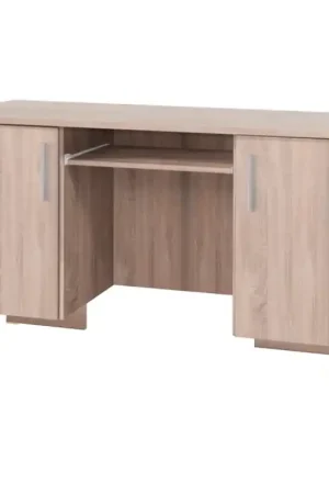 Spedito Oggi Scrivania ufficio moderna 140xH77 rovere Yuma