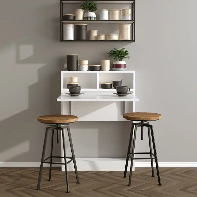 Soddisfatti O Rimborsati Tavolo a scomparsa moderno quadrato 70x70 bianco Why