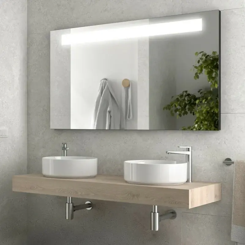 Economico Mensolone bagno 120 cm sospeso in rovere bali - Sumo