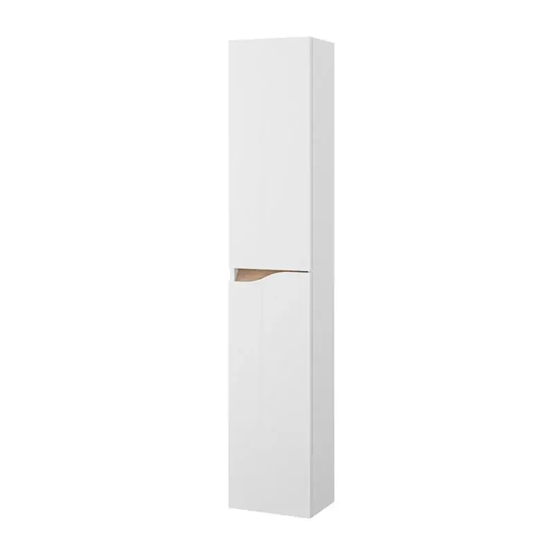 Prezzo Di Fabbrica Pensile bagno sospeso 160 cm bianco e quercia Sumya