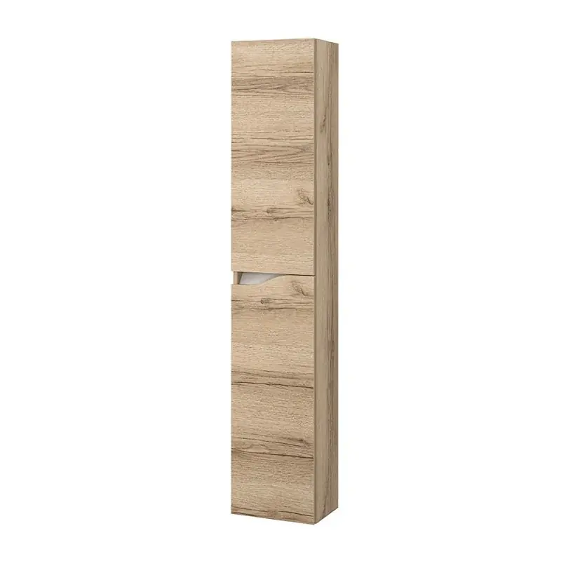 Di Tendenza Colonna bagno sospesa 160 cm quercia e bianco Sumya