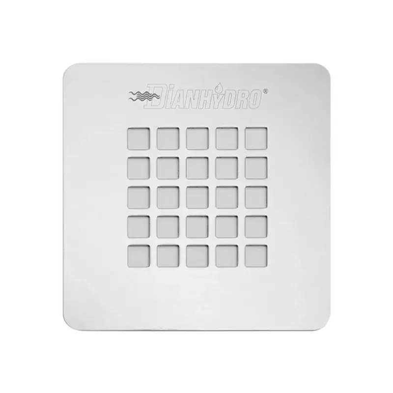 Ordina Subito Griglia per piatto doccia in acciaio inox quadrata 12,5x12,5 cm