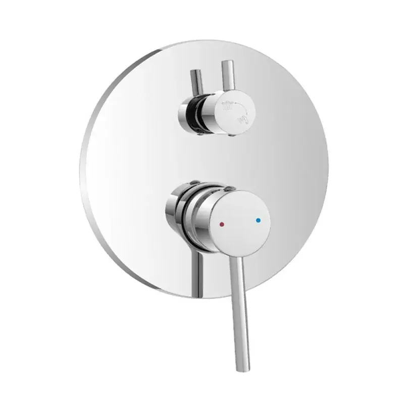 Must-Have Rubinetto doccia incasso con deviatore in acciaio inox cromato Nuego