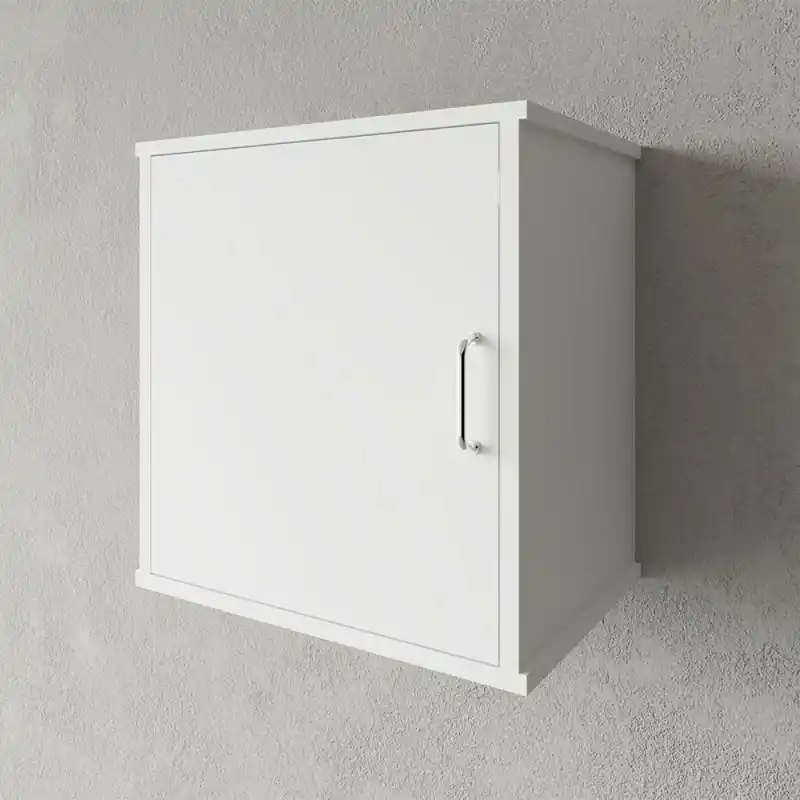 Novità Pensile sospeso 45x34 cm in PVC con ripiano e fissaggi inclusi Kandy