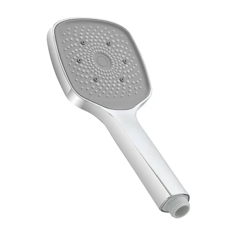 Doccetta quadrata H 25 cm monogetto in ABS cromato lucido Solo Oggi