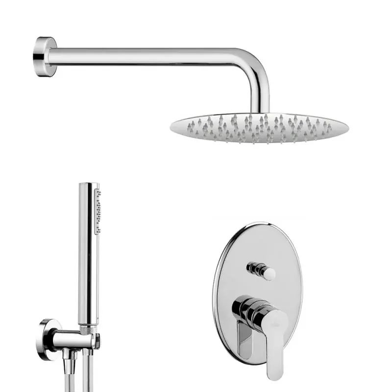 Set doccia con miscelatore Paffoni Blu Soffione 25 e kit doccetta Saldi