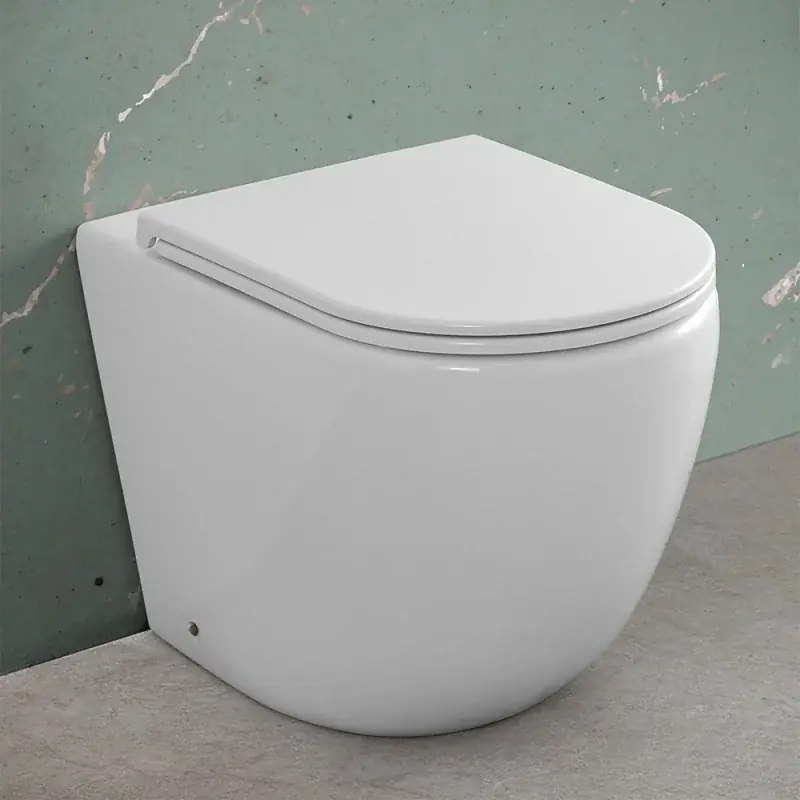 Wc filomuro con scarico a vortice e copriwc soft-close Tao Ultime Pezzi