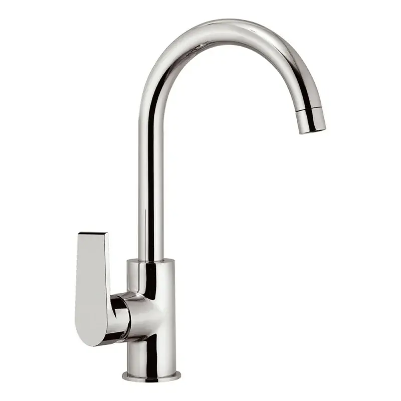 Miscelatore lavello Mariani serie Artic cromato con canna alta girevole Offerta Del Giorno
