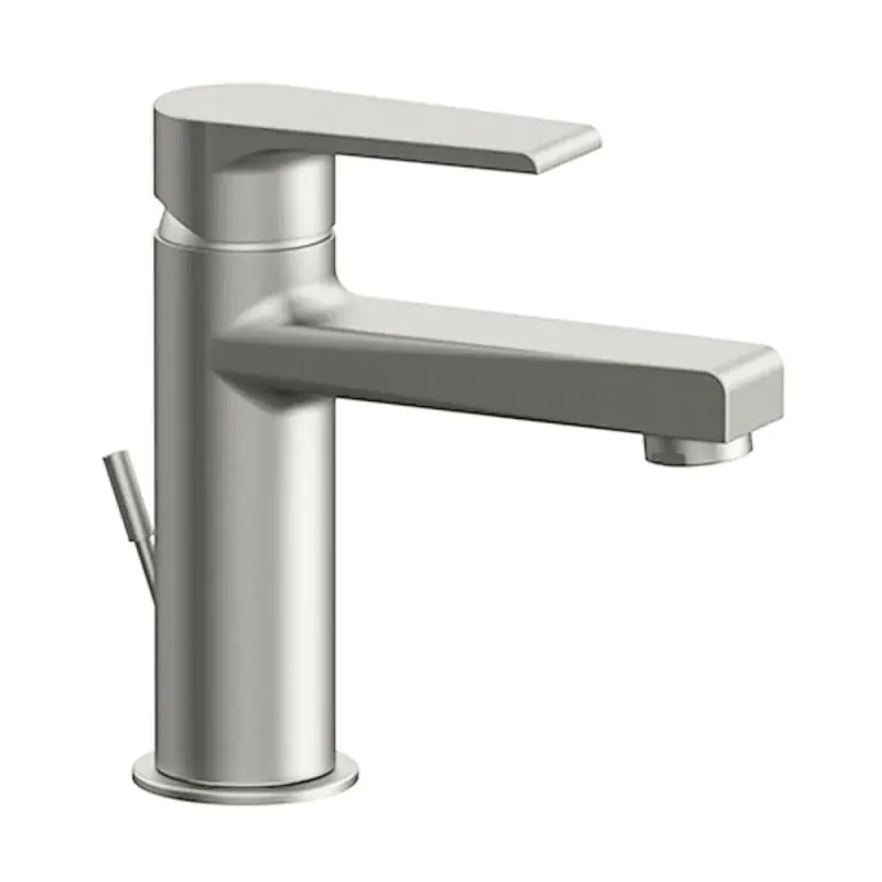 Miscelatore lavabo spazzolato Mariani serie Artic scarico incluso Novità