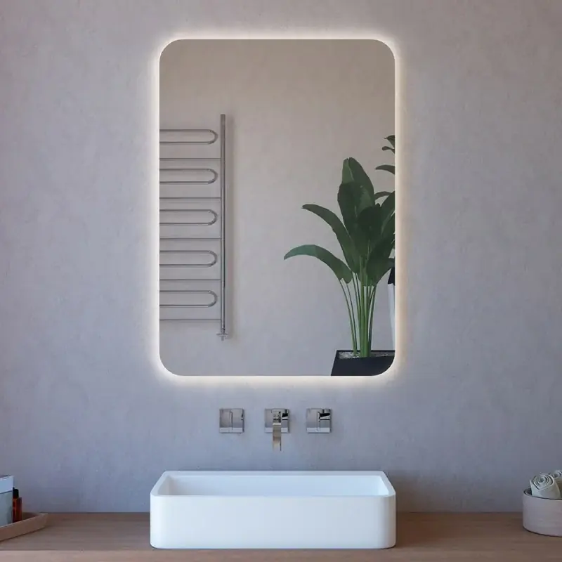 Compra Adesso Specchio reversibile 100x70 illuminazione perimetrale LED e spessore 4 mm