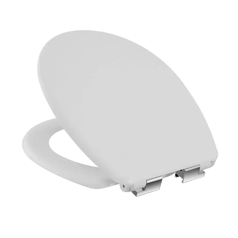 Copriwater universale bianco chiusura rallentata soft-close in plastica Offerta Speciale