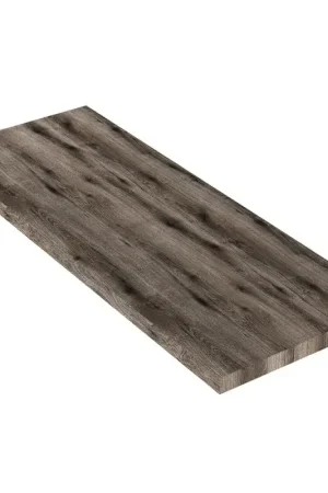 Mensola per lavabo d‘appoggio 120 cm in legno rovere fossile Linea Offerta Lampo