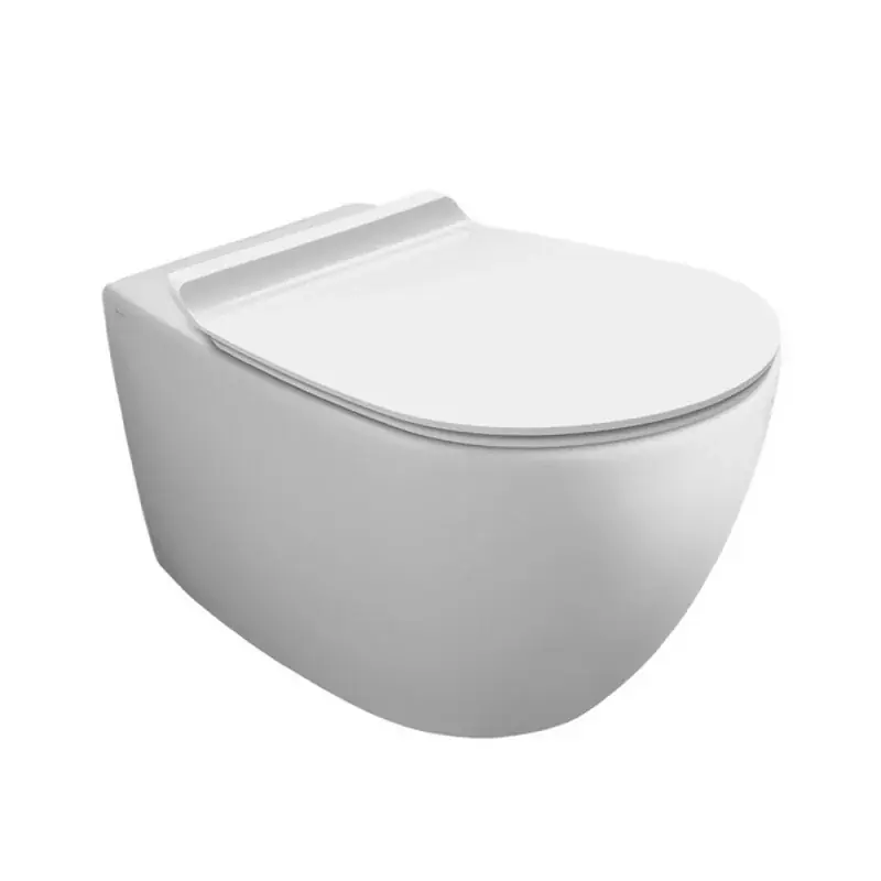 Wc singolo sospeso Simas Vignoni Rimless in ceramica bianco lucido Nuovo Arrivo