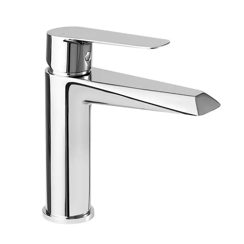 Acquista Ora Miscelatore lavabo in ottone cromo con leva monocomando Cristallo