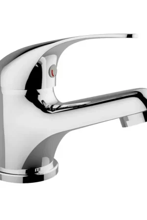 Affare Miscelatore lavabo in ottone cromato con piletta di scarico Fast