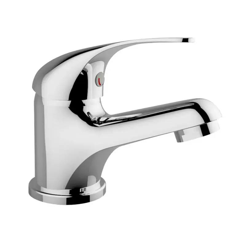 Affare Miscelatore lavabo in ottone cromato con piletta di scarico Fast