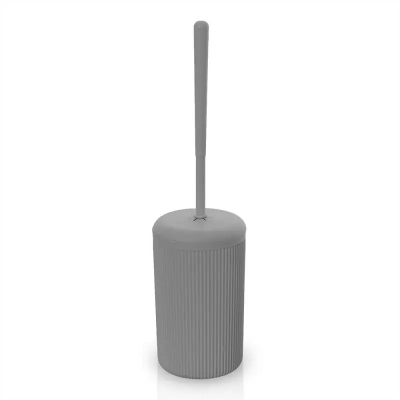Spedizione Espresso Scopino bagno da appoggio grigio in plastica Ring