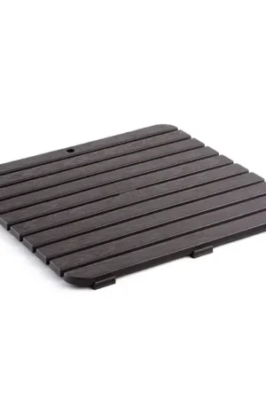 Pedana antiscivolo per doccia 55x55 cm in polipropilene con finitura marrone A Buon Prezzo