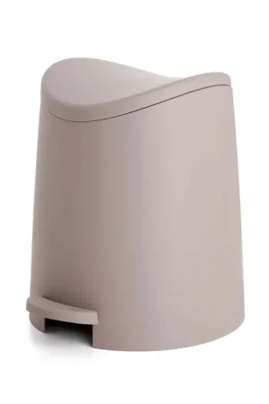 Cestino Gettacarte per Bagno Moderno colore Tortora Pattumiera 3 Litri Promozione