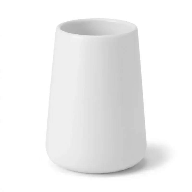 Porta spazzolini bagno turchese e cromo in ceramica Sidney Promozione