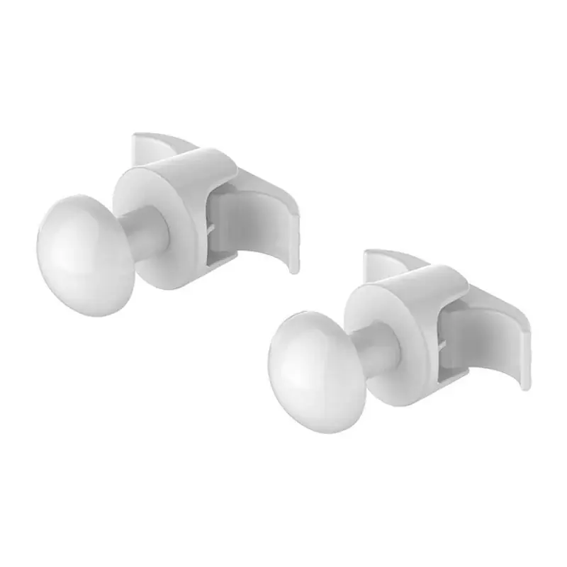 Saldi Set appendini in ABS bianco serie smart per termosifone tubolare