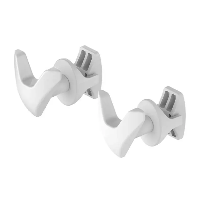 Set appendini doppi smart in ABS bianco per scaldasalviette e termoarredo Affare
