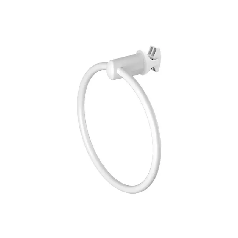 Prezzo Ridotto Portasciugamani ad Anello Serie Smart Bianco per Portasalviette e Termoarredo